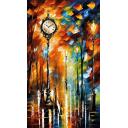 Gallery value USD8800 SURREAL HARMONY - PALETTE KNIFE Oil Painting On Canvas By Leonid Afremov