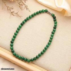 Lot of 12 Green Healing Stone Beaded Necklace