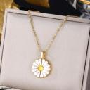 Lot of 12 Gold Openable Flower Necklace