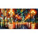 THE SPECTRUM FOR HAPPINESS oil painting by Leonid Afremov Retail value $8800