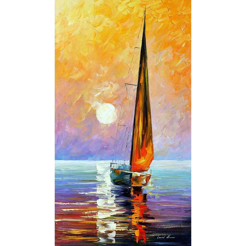 GOLD SAILBOAT