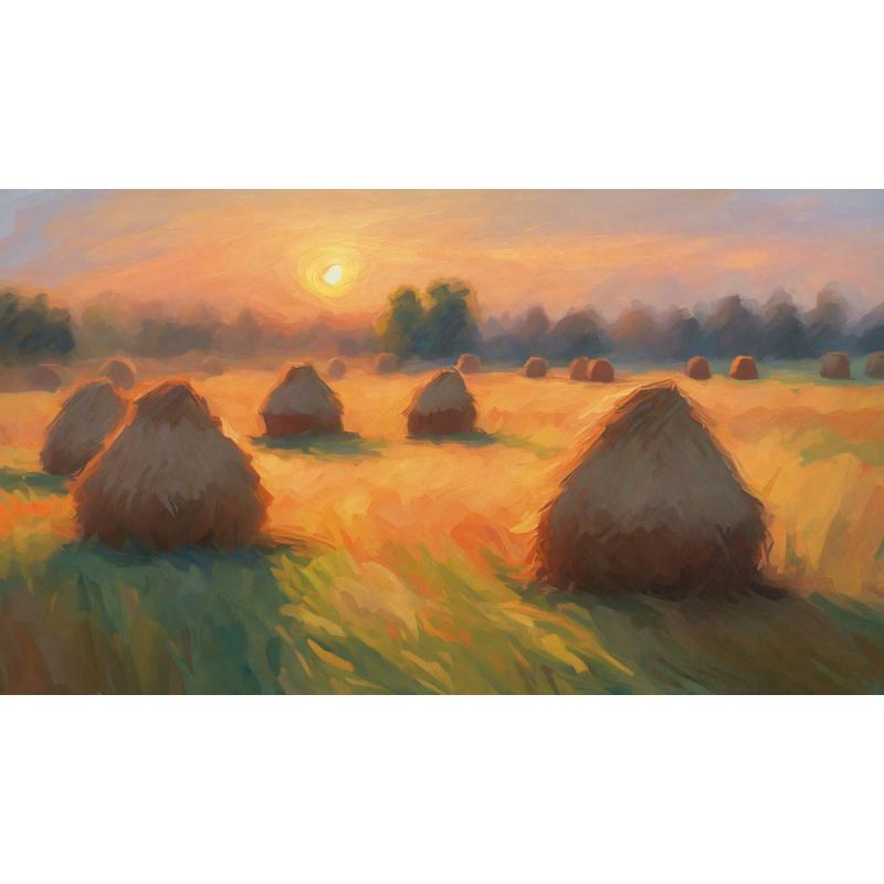 HAYSTACKS DAWN