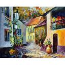 Gallery value USD11800 HOT NOON - PALETTE KNIFE Oil Painting On Canvas By Leonid Afremov