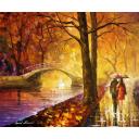 Gallery value USD19100 DREAMING EMOTIONS - PALETTE KNIFE Oil Painting On Canvas By Leonid Afremov