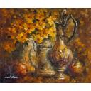 Gallery value USD7500 A PLACE LOST IN TIME - PALETTE KNIFE Oil Painting On Canvas By Leonid Afremov