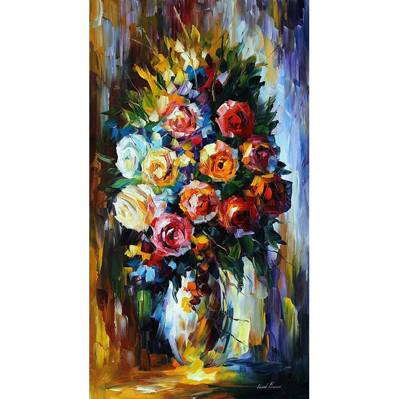 Gallery value USD17500 DREAM - PALETTE KNIFE Oil Painting On Canvas By Leonid Afremov