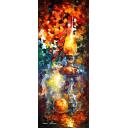 Gallery value USD10100 FEELINGS OF WARMTH - PALETTE KNIFE Oil Painting On Canvas By Leonid Afremov