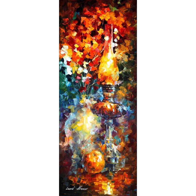 Gallery value USD10100 FEELINGS OF WARMTH - PALETTE KNIFE Oil Painting On Canvas By Leonid Afremov