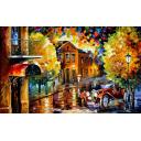 Gallery value USD8800 JAGUAR - PALETTE KNIFE Oil Painting On Canvas By Leonid Afremov