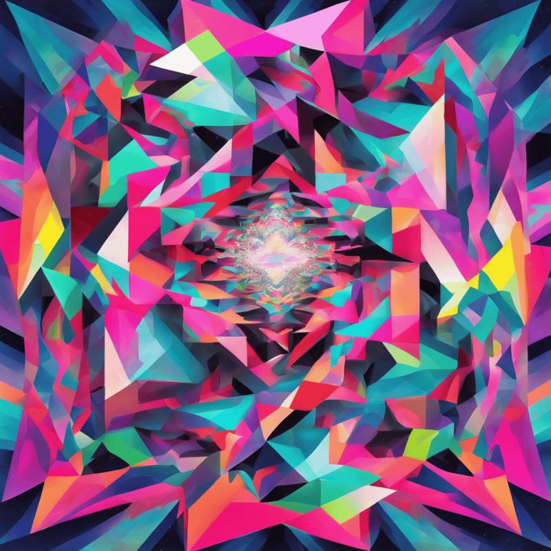 KALEIDOSCOPIC HYPNOSIS SWIRLING DIMENSIONS