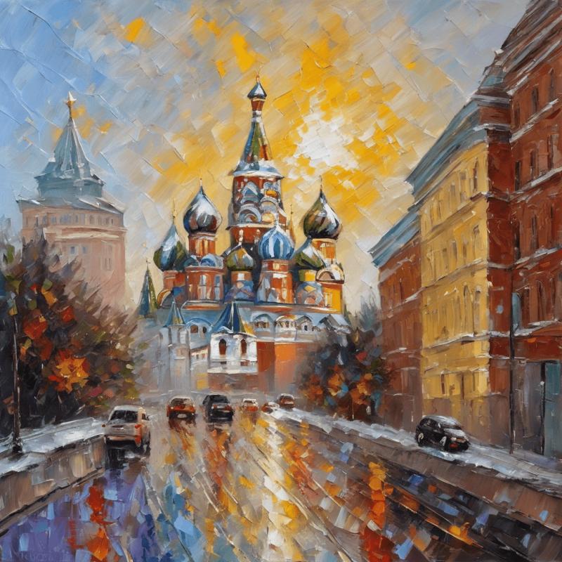 MOSCOW IN THE MORNING