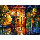 Gallery value USD13400 NIGHT OF EXPECTATIONS - PALETTE KNIFE Oil Painting On Canvas By Leonid Afremov