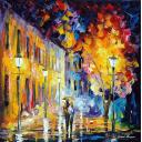 Gallery value USD13300 PRELUDE - PALETTE KNIFE Oil Painting On Canvas By Leonid Afremov